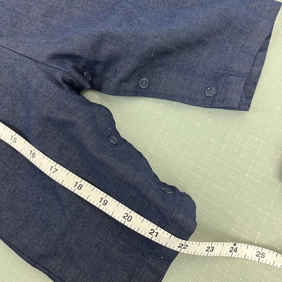Vintage Healthtex Blue Jean Overalls 12 Months USA - Picture 6 of 9